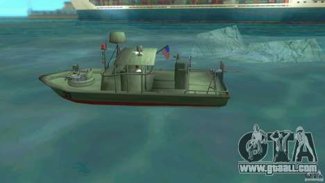 Patrol Boat River Mark 2 (Player_At_Wheel) for GTA Vice City