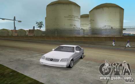 Mercedes-Benz 600SEC (C140) 1992 for GTA Vice City