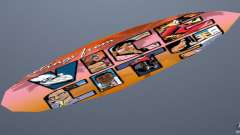 Surfboard 1 for GTA Vice City