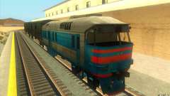 A train from the game half-life 2 for GTA San Andreas