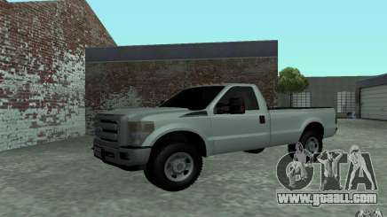Ford F-250 white for GTA San Andreas