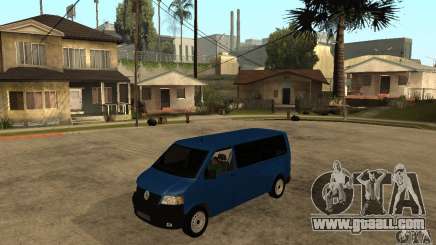VW Transporter T5 2.5 TDI long for GTA San Andreas