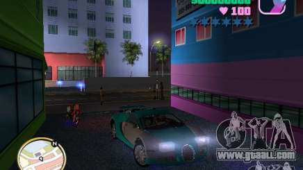 Bugatti Veyron for GTA Vice City