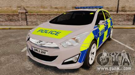 Hyundai i40 2013 Metropolitan Police [ELS] for GTA 4