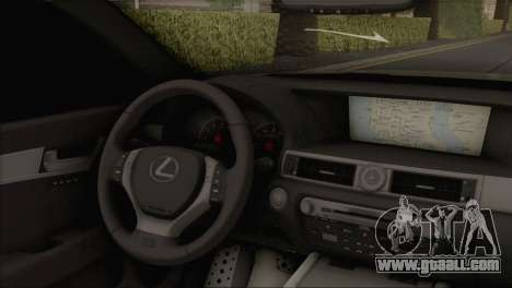 Lexus GS350 for GTA San Andreas