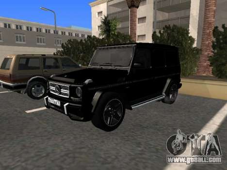 Mercedes-Benz G63 AMG for GTA San Andreas