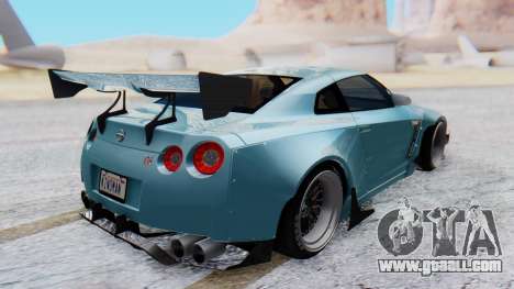 Nissan GT-R R35 Rocket Bunny v2 for GTA San Andreas