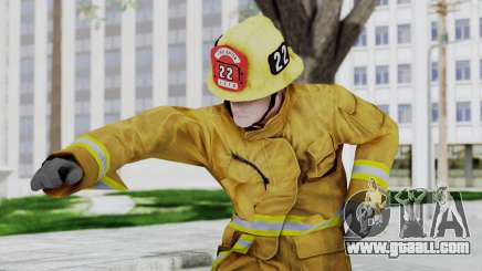 GTA 5 Fireman LV for GTA San Andreas