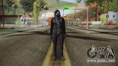 GTA 5 Heists DLC Female Skin 1 for GTA San Andreas