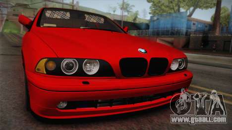 BMW 530d E39 Red Black for GTA San Andreas