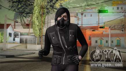 GTA 5 Heists DLC Female Skin 1 for GTA San Andreas