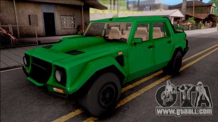 Lamborghini LM002 1986 for GTA San Andreas