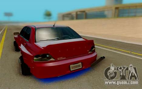 Mitsubishi Lancer EVO IIV for GTA San Andreas