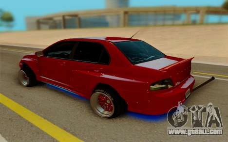 Mitsubishi Lancer EVO IIV for GTA San Andreas