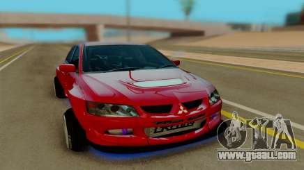 Mitsubishi Lancer EVO IIV for GTA San Andreas