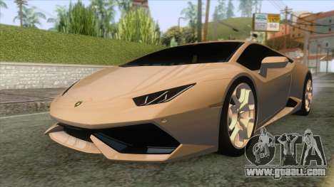 Lamborghini Huracan for GTA San Andreas