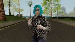 GTA Online Skin Female DLC After Hours for GTA San Andreas