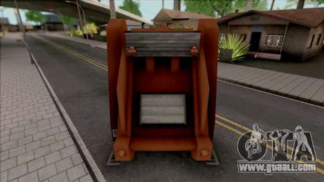 Volkswagen 16200 Garbage Truck (DFT-30 Edition) for GTA San Andreas