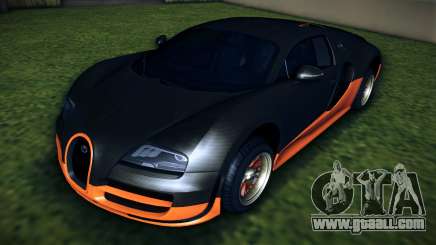 Bugatti Veyron Super Sport 2011 for GTA Vice City