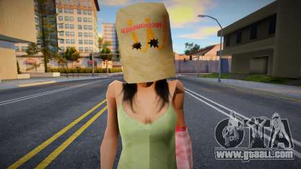 Bitard Girl for GTA San Andreas