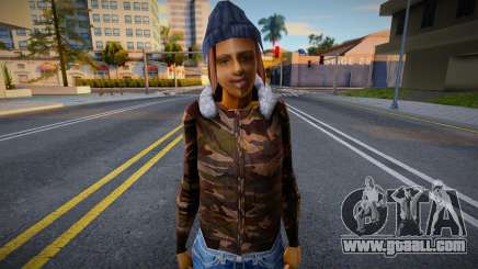 New Girl (winter) v1 for GTA San Andreas