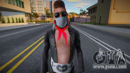 Vhmyelv in a protective mask for GTA San Andreas