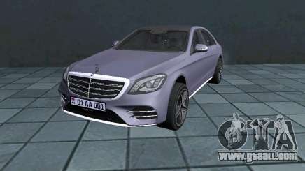 Mercedes-Benz S560 (W222) for GTA San Andreas