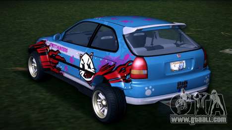 Honda Civic Type R 1997 v5 for GTA Vice City