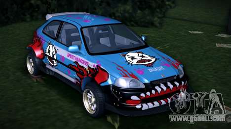 Honda Civic Type R 1997 v5 for GTA Vice City