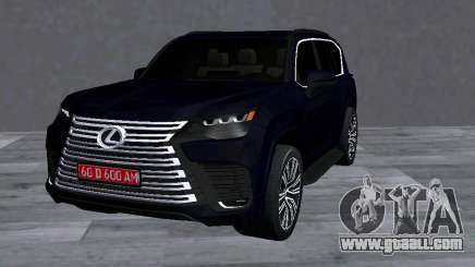 Lexus LX600H for GTA San Andreas