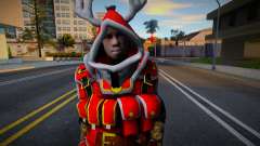War Face New year Skin v5 for GTA San Andreas