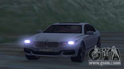 BMW i750 2017 for GTA San Andreas